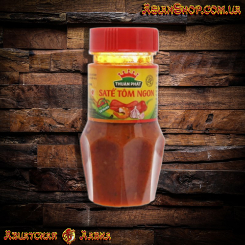 Креветочная овощная острая паста Thuan Phat Sate Tom Ngon 85г