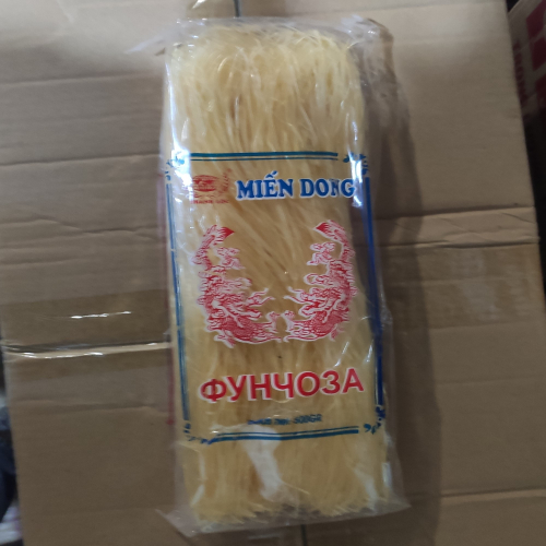 Фунчоза стеклянная вермишель Mien Dong Thanh Loc белая 500г (Вьетнам) 