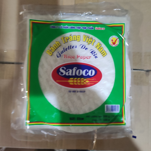 Рисовая бумага Safoco 300г, диаметр 22см, 30 листов (Вьетнам)
