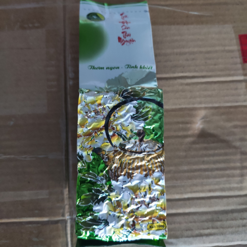 Вьетнамский Зеленый чай с цветами Жасмина Premium Jasmin Green Tea 100г