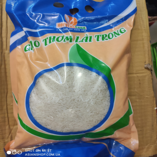 Вьетнамский ароматный жасминовый рис Gao Thom Lai Trong 2кг (Вьетнам)