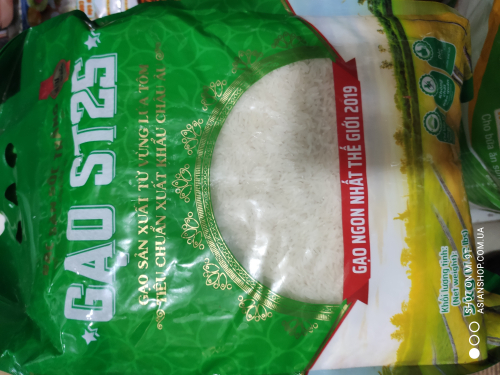 рис Жасминовый Gao ST 25 Dac San Soc Trang 5кг (Вьетнам) 