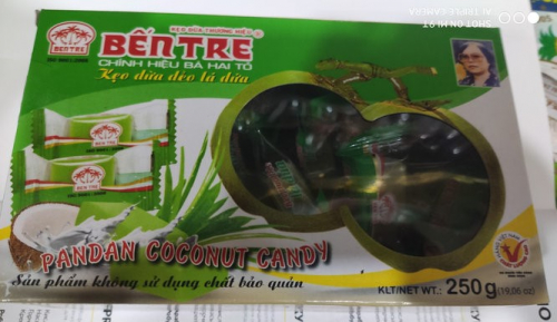 Кокосові фруктові натуральні цукерки 250г із листя желе.