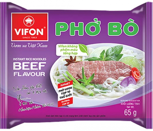 Рисовая лапша быстрого приготовления (телятина)Vifon Pho Bo