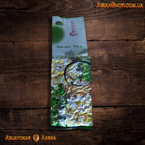В'єтнамський Зелений чай з квітами Жасмин Premium Jasmin Green Tea 100г