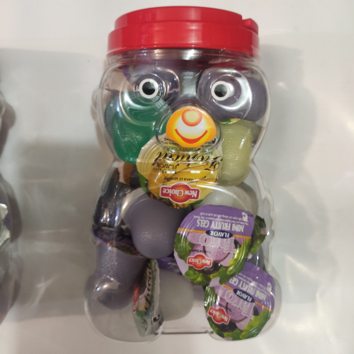 Конфеты "New Choice" фруктовое желе со вкусом Таро с соком и кусочками фруктов 600г (Вьетнам) 