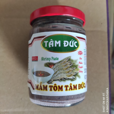 Вьетнамская креветочная паста ферментированная 350г Hon Me Co Mam Tom Hau Loc