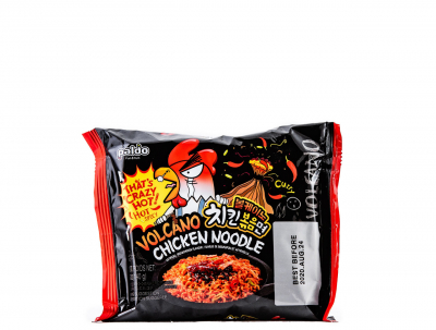 Корейская Пикантная лапша Volcano Koreno Paldo с курицей Phomai 118g