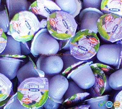 Цукерки "New Choice" фруктове желе зі смаком Таро із соком та шматочками фруктів. 1000г (В'єтнам)