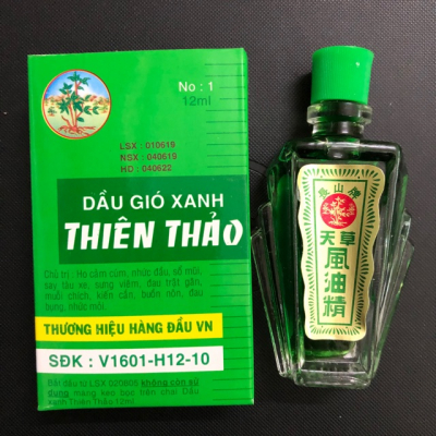 Лечебное масло-бальзам THIEN THAO TRUONG SON Dau gio xanh 12мл (пр-во Вьетнам)