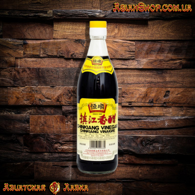 Китайский рисовый уксус (темный) Чинкиангский 550ml (Китай)