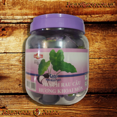 Цукерки "New Choice" фруктове желе зі смаком Таро із соком та шматочками фруктів. 1000г (В'єтнам)