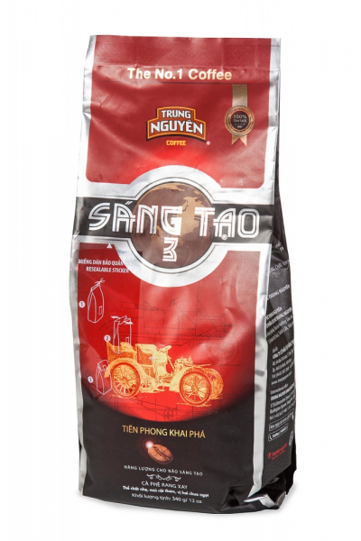 В'єтнамська натуральна мелена кава TRUNG NGUYEN Sang Tao №3 340г